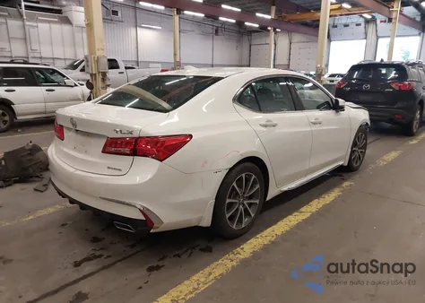 2018 Acura Tlx Tech Pkg from USA, damaged, VIN 19UUB3F5XJA001606